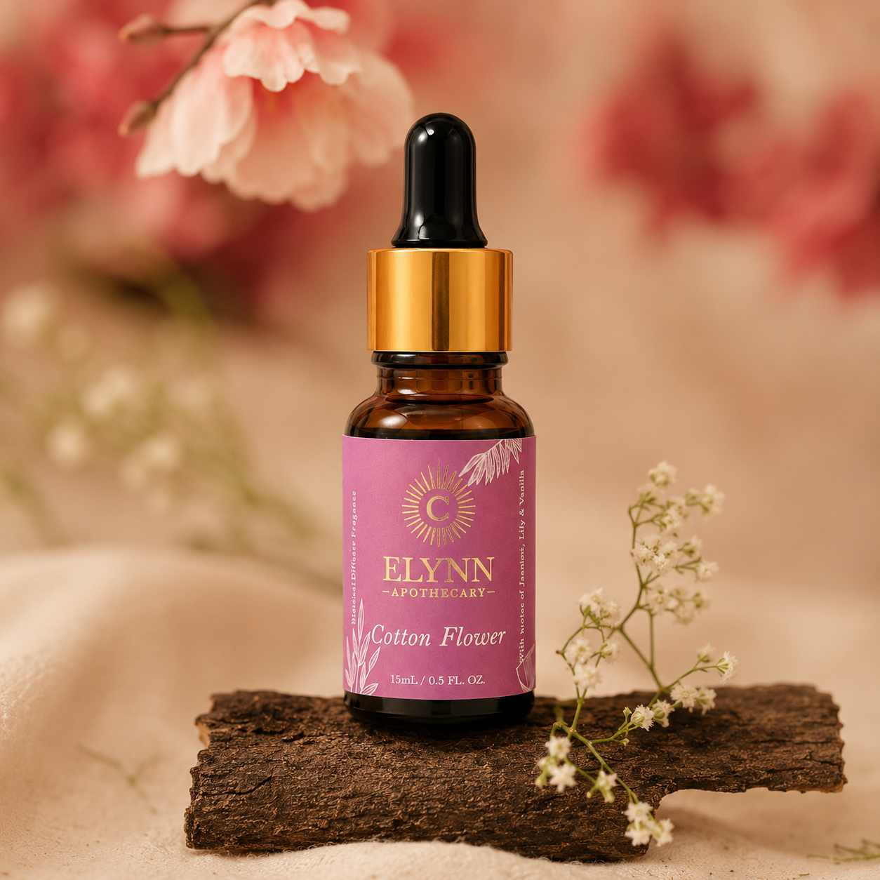 Blended Diffuser Oil Cotton Flower