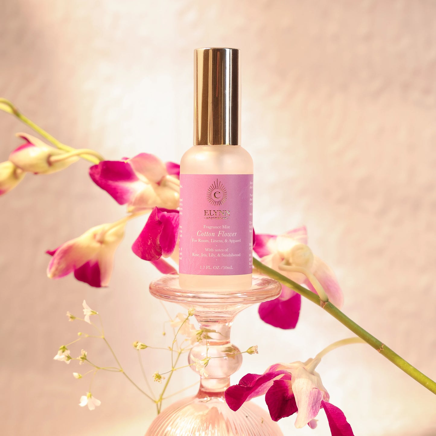 Fragrance Mist for Room, Linen, and Apparel - Cotton Flower