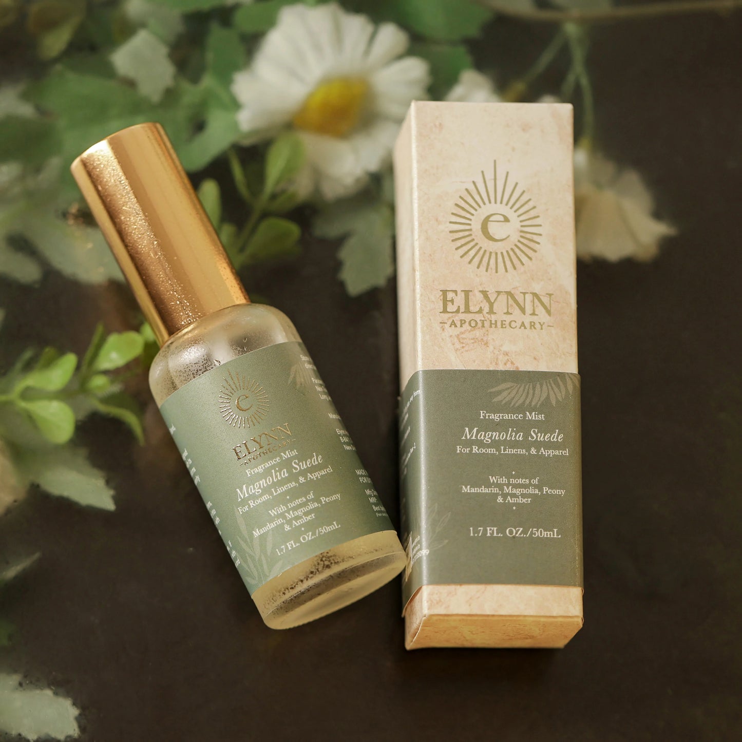 Fragrance Mist for Room, Linen, and Apparel - Magnolia Suede