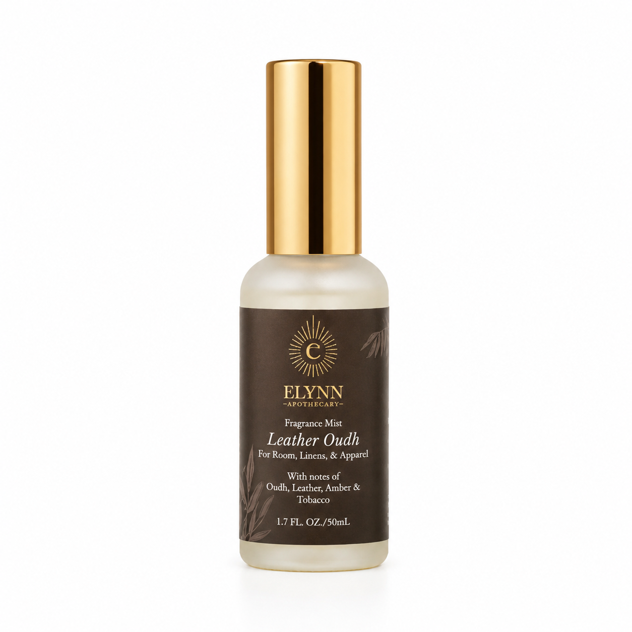 Fragrance Mist for Room, Linen, and Apparel - Leather Oudh
