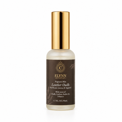 Fragrance Mist for Room, Linen, and Apparel - Leather Oudh