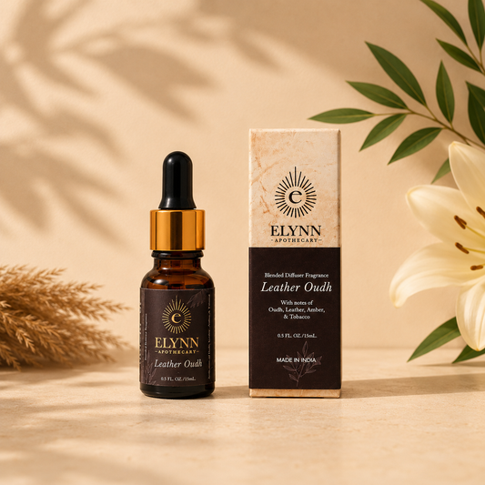 Blended Diffuser Oil Leather Oudh