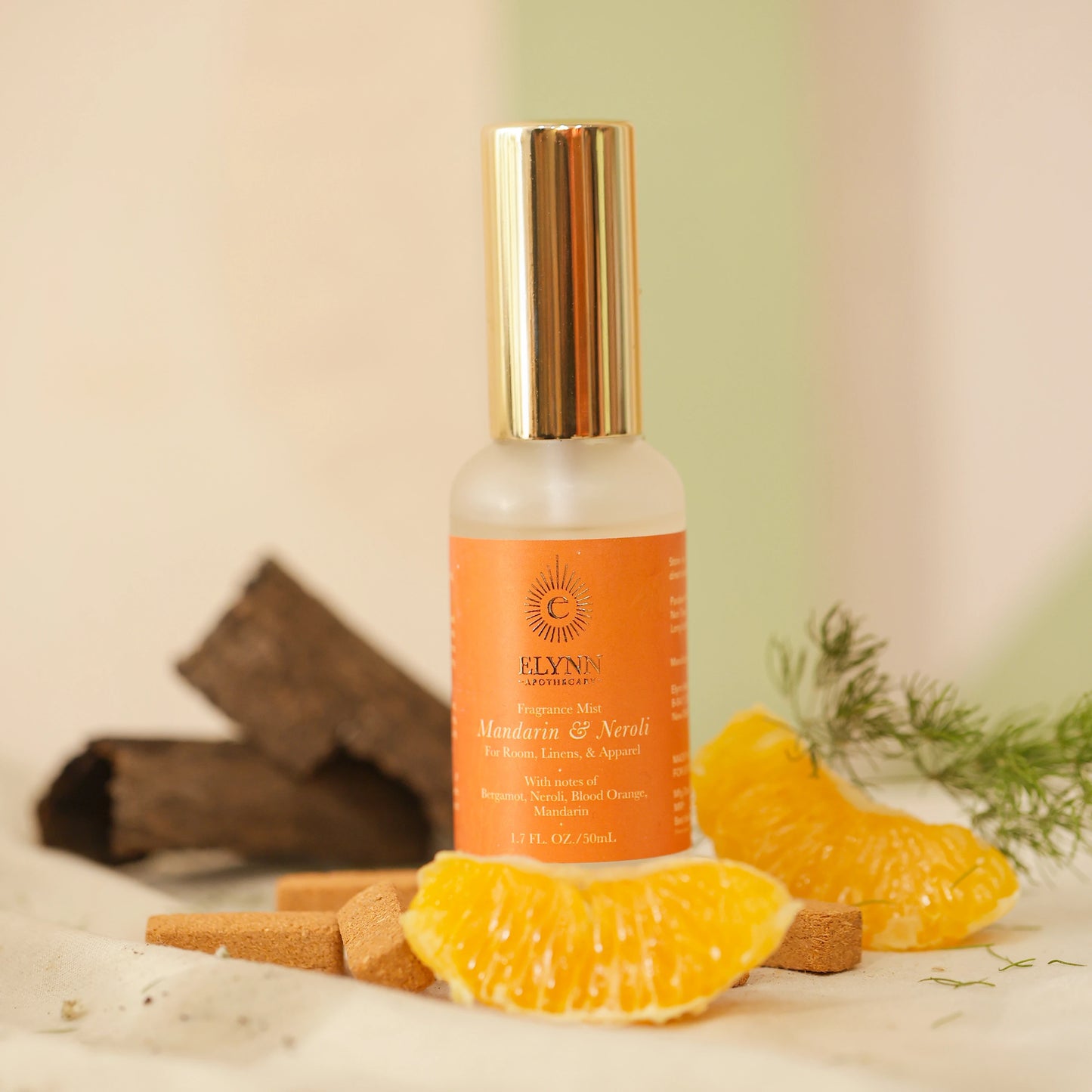 Fragrance Mist for Room, Linen, and Apparel - Mandarin & Neroli