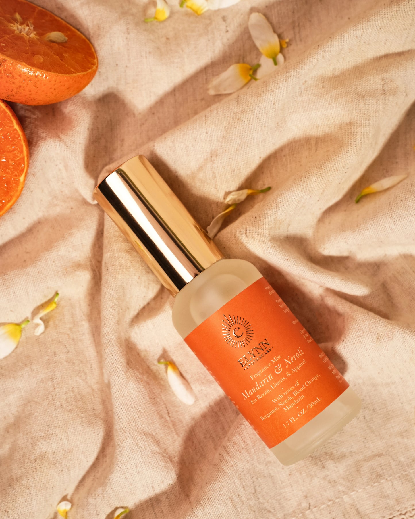 Fragrance Mist for Room, Linen, and Apparel - Mandarin & Neroli