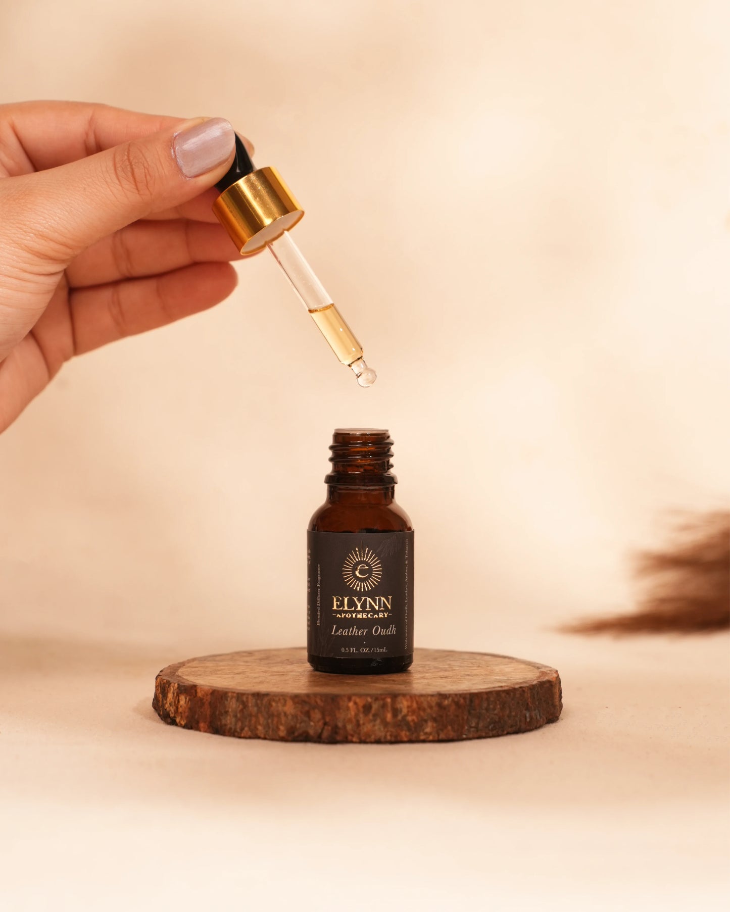 Blended Diffuser Oil Leather Oudh