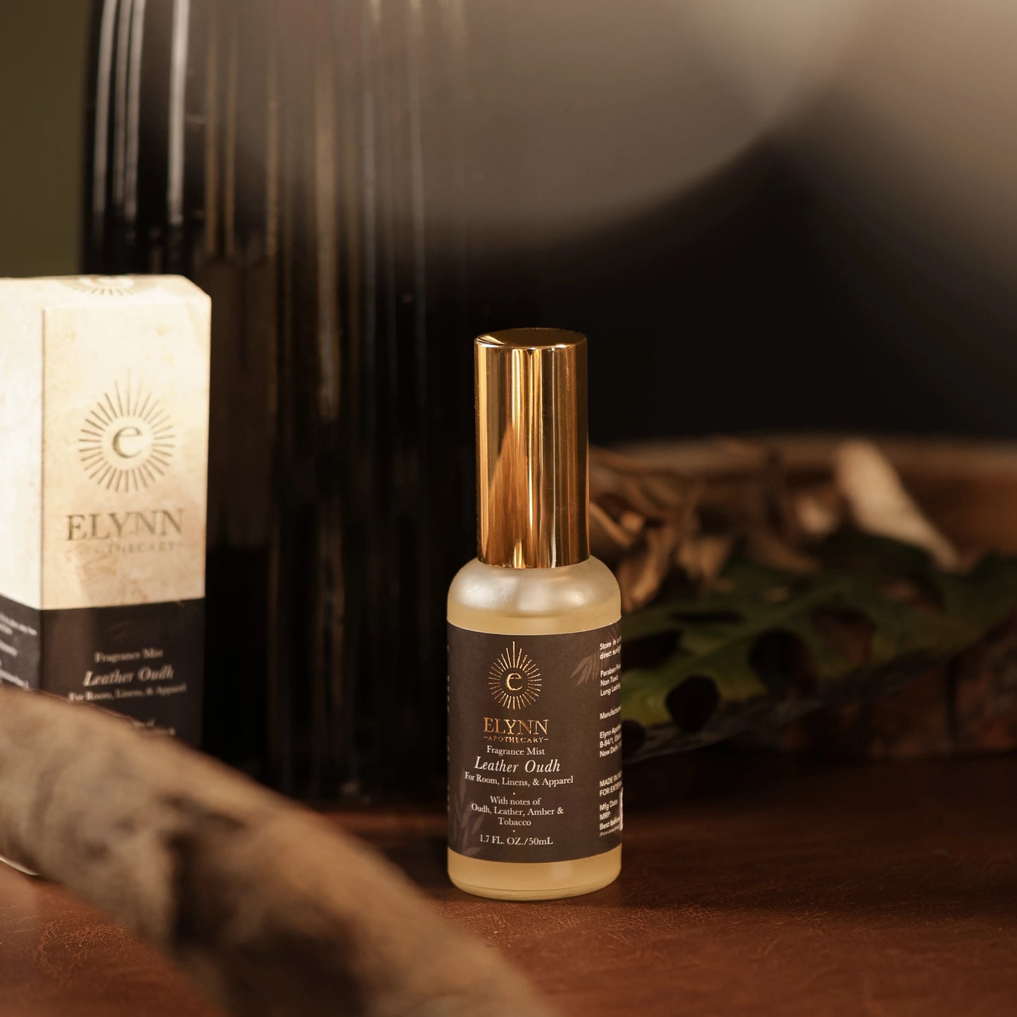 Fragrance Mist for Room, Linen, and Apparel - Leather Oudh